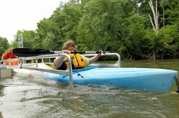 Dolly Cooper Park on Saluda River ADA Kayak Launch